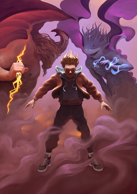 Poster A3 Les Démons d'Hugo