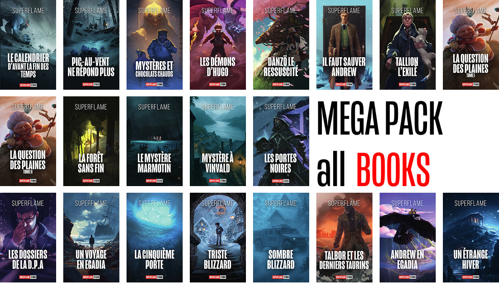 Mega Pack All Books - Tous les livres de Superflame