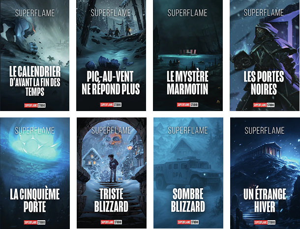 Pack 8 Calendriers de Superflame