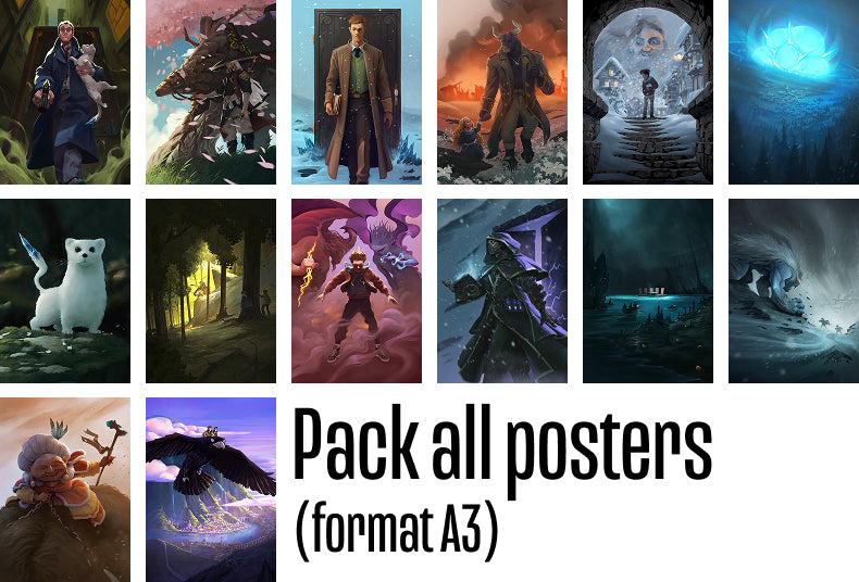 Pack All Posters - tous les posters à prix cassé !